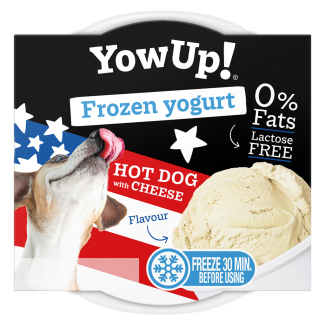 YowUp! Frozen Yoghurt Hot Dog with Cheese - 12 x 120 g