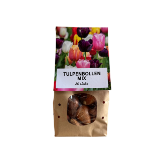 300 tulip bulbs, Tulip mix! 15 bags with 20 tulip bulbs, flower bulbs in various colors