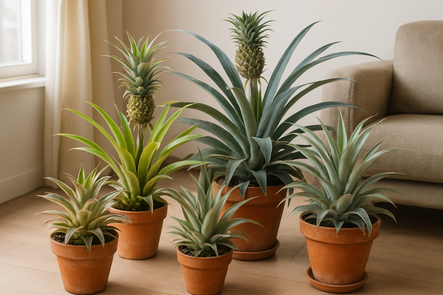 Types of Pineapple Houseplants