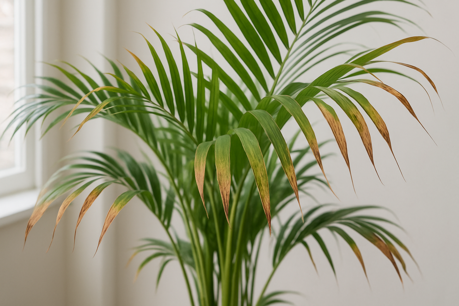 Areca palm: common problems