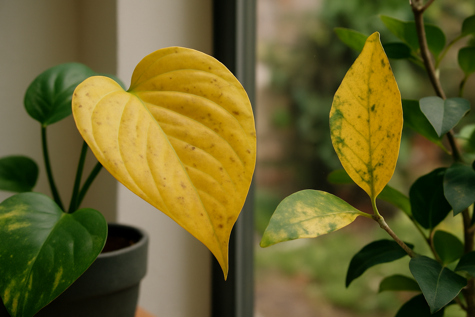 Yellow Leaves on Plants: What Now?