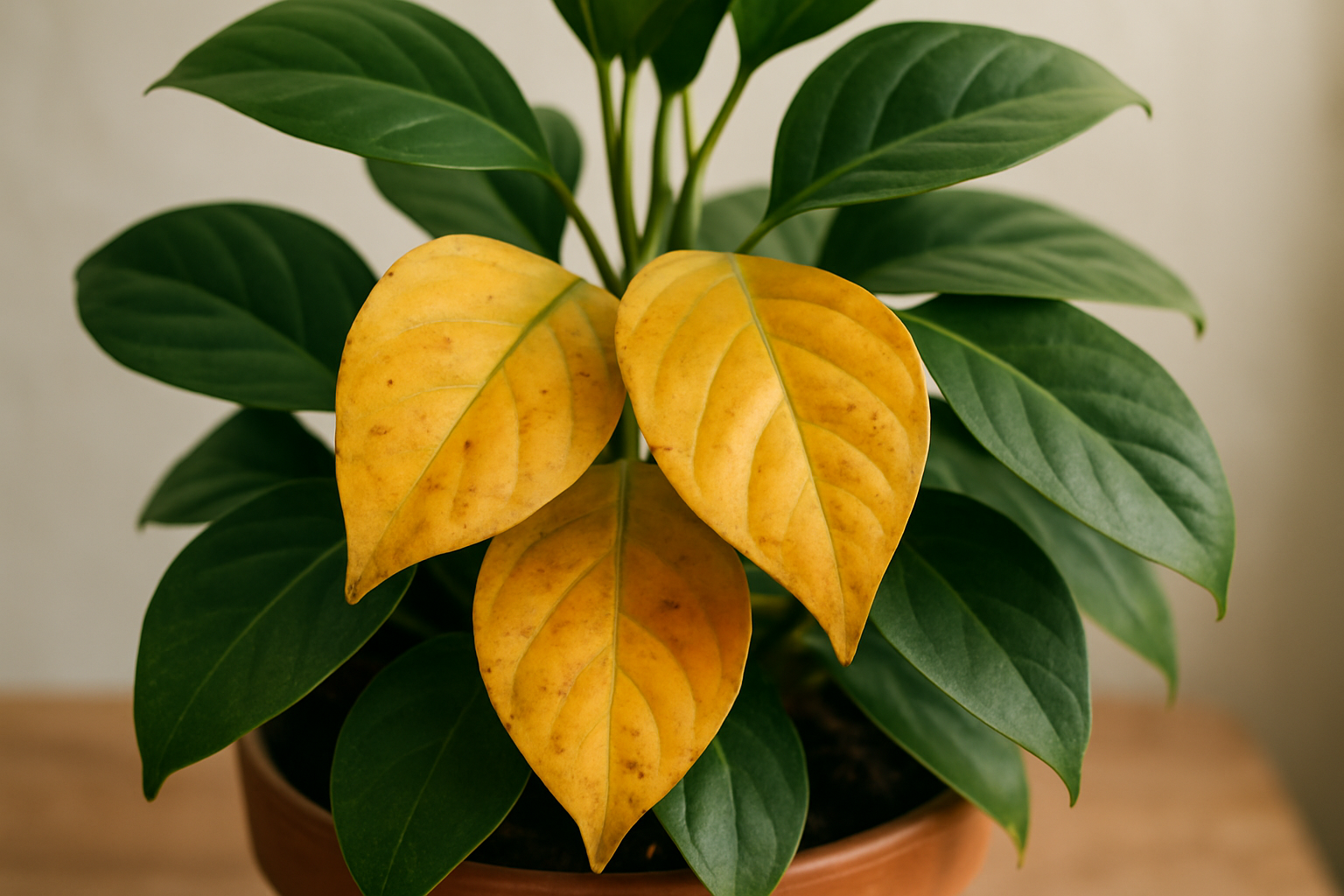 Yellow Leaves on Houseplants: Causes & Solutions