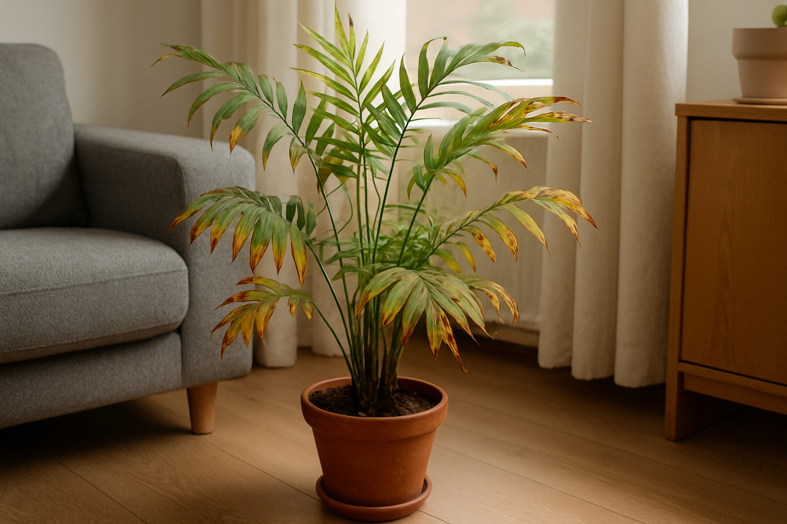 Parlor palm Problems: How to Solve Them