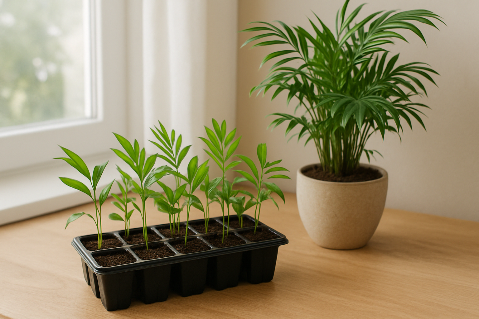 Parlor palm Propagation: Tips for Beginners