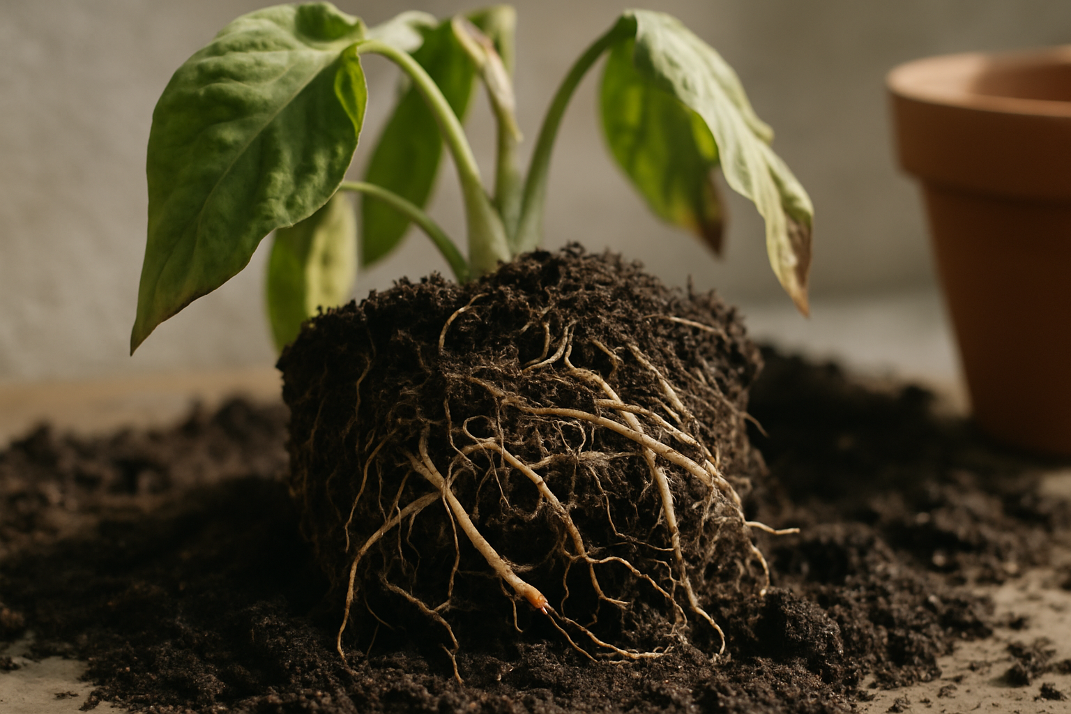 Causes of Problems After Repotting or Moving Plants