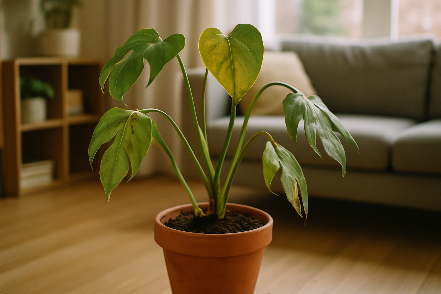 Problems After Repotting or Moving Plants