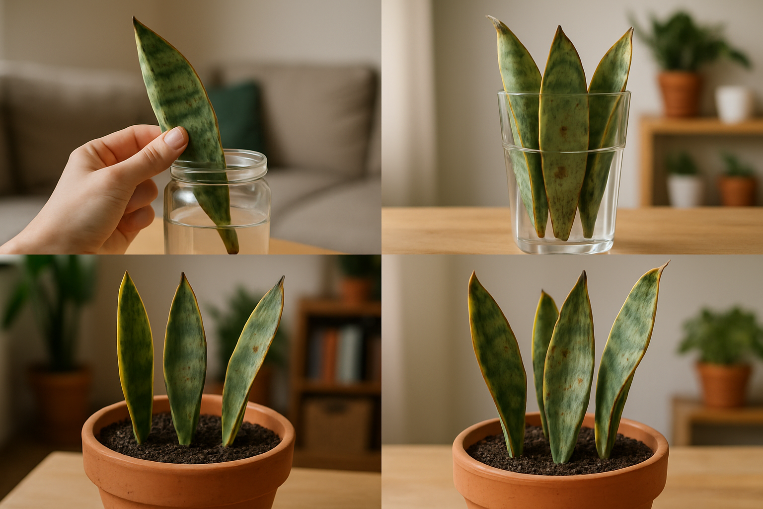 Sansevieria propagation: how to do it