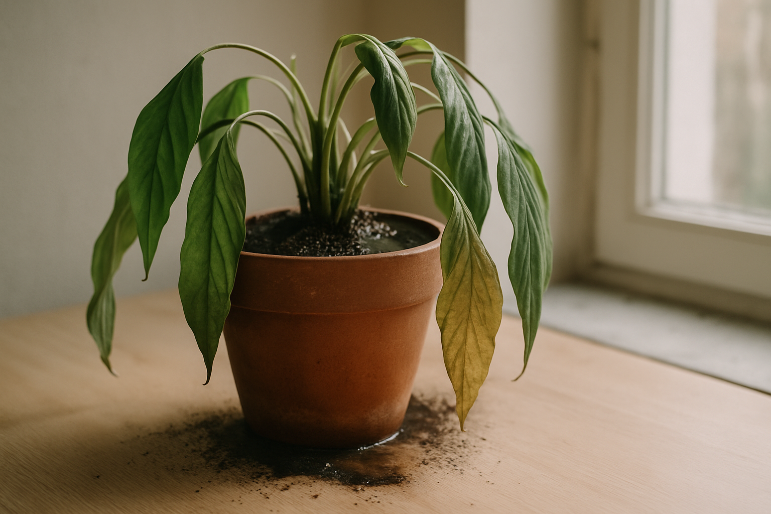 Causes of a Drooping Plant