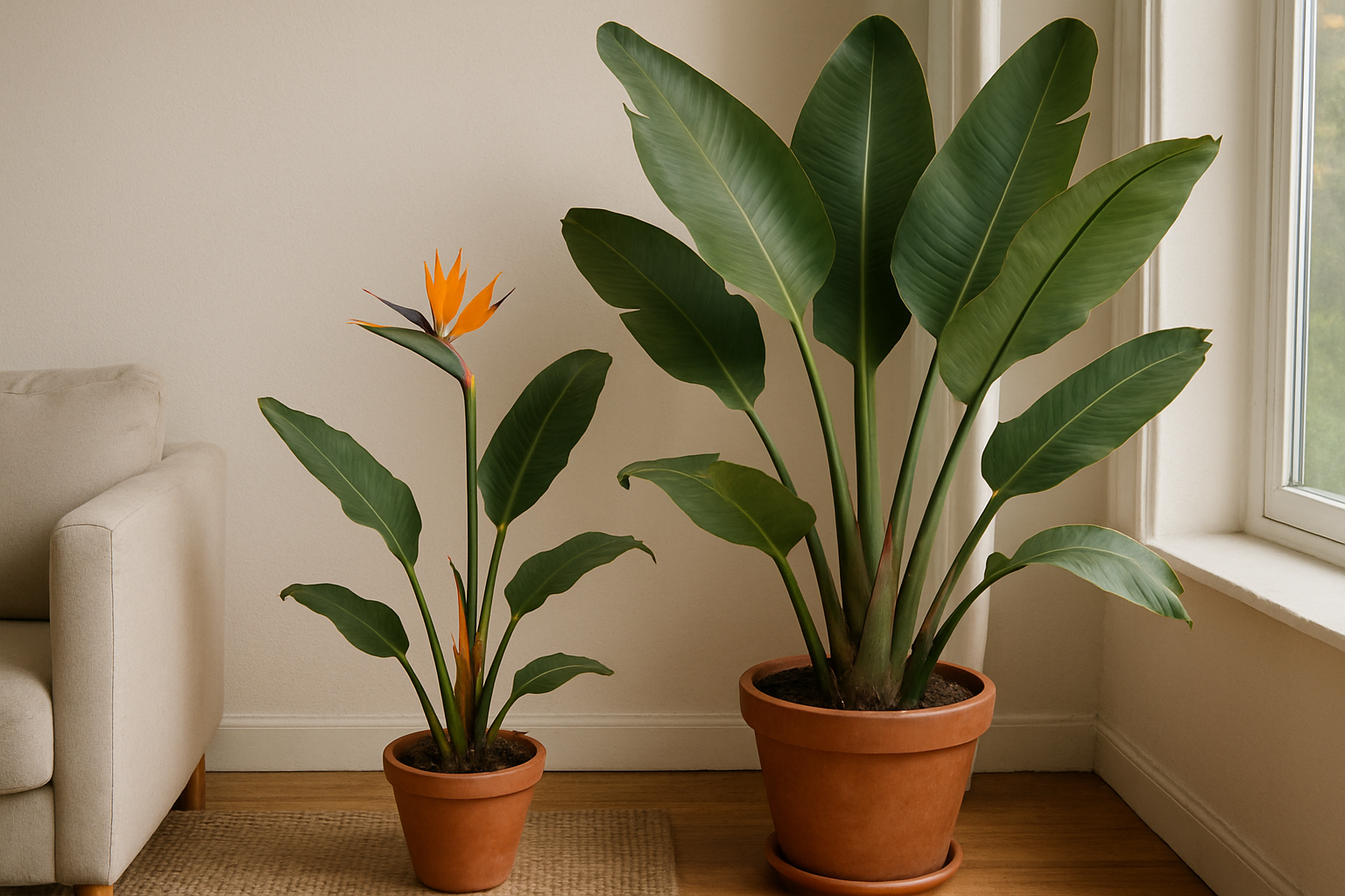 Popular Strelitzia Varieties as Houseplants